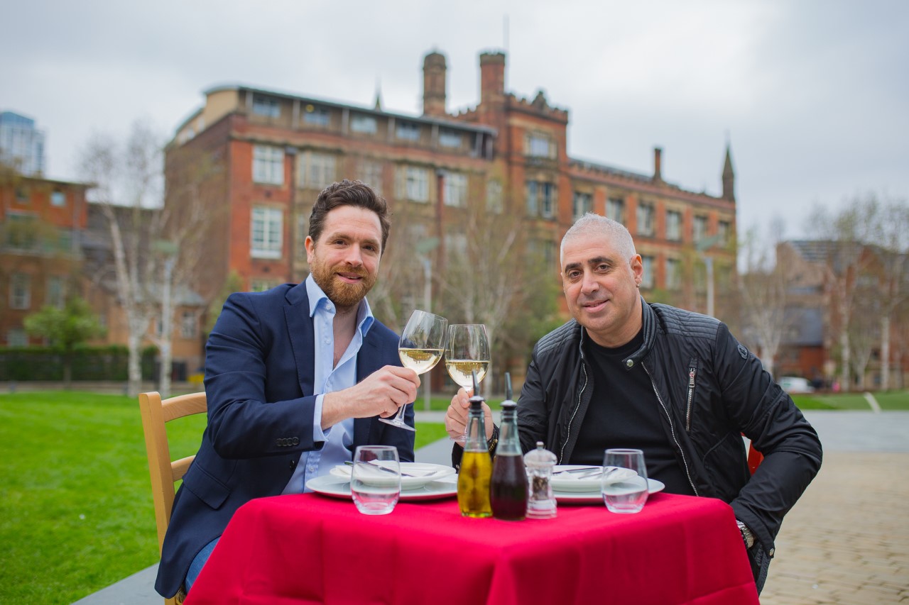 Marcello Distefano of San Carlo and Maurizio Cecco of Salvi