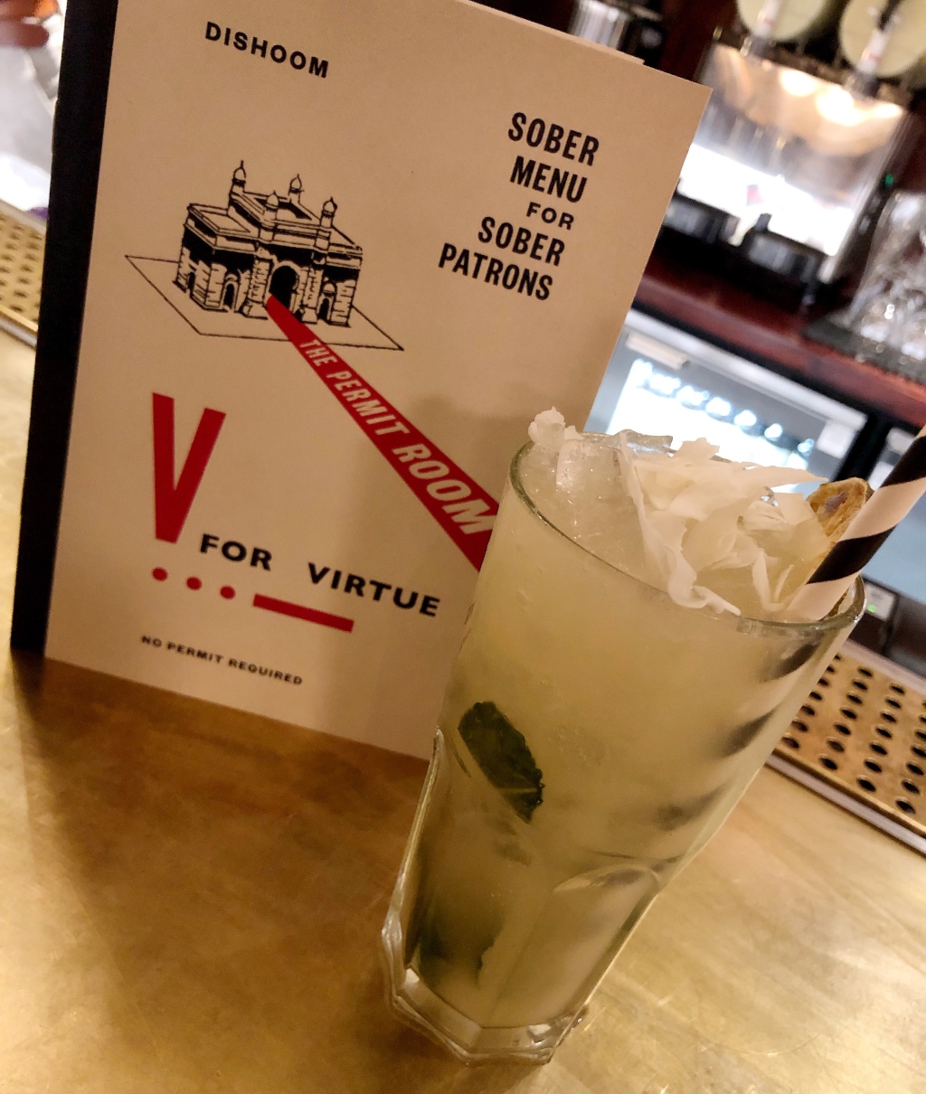 Food Tourist – Dishoom Revisited – With a DRY Tipple