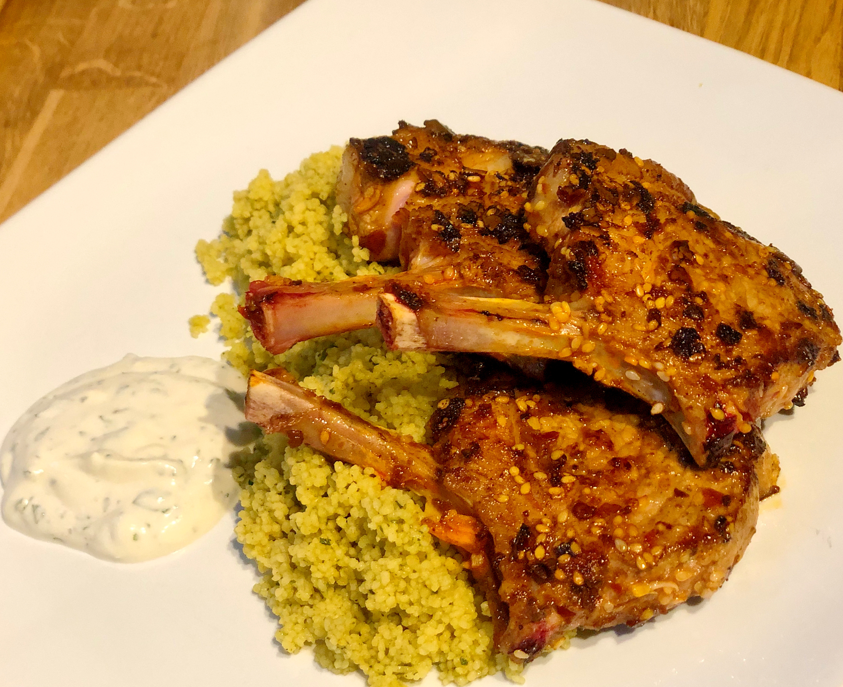Home Cook – Spiced Lamb Chops