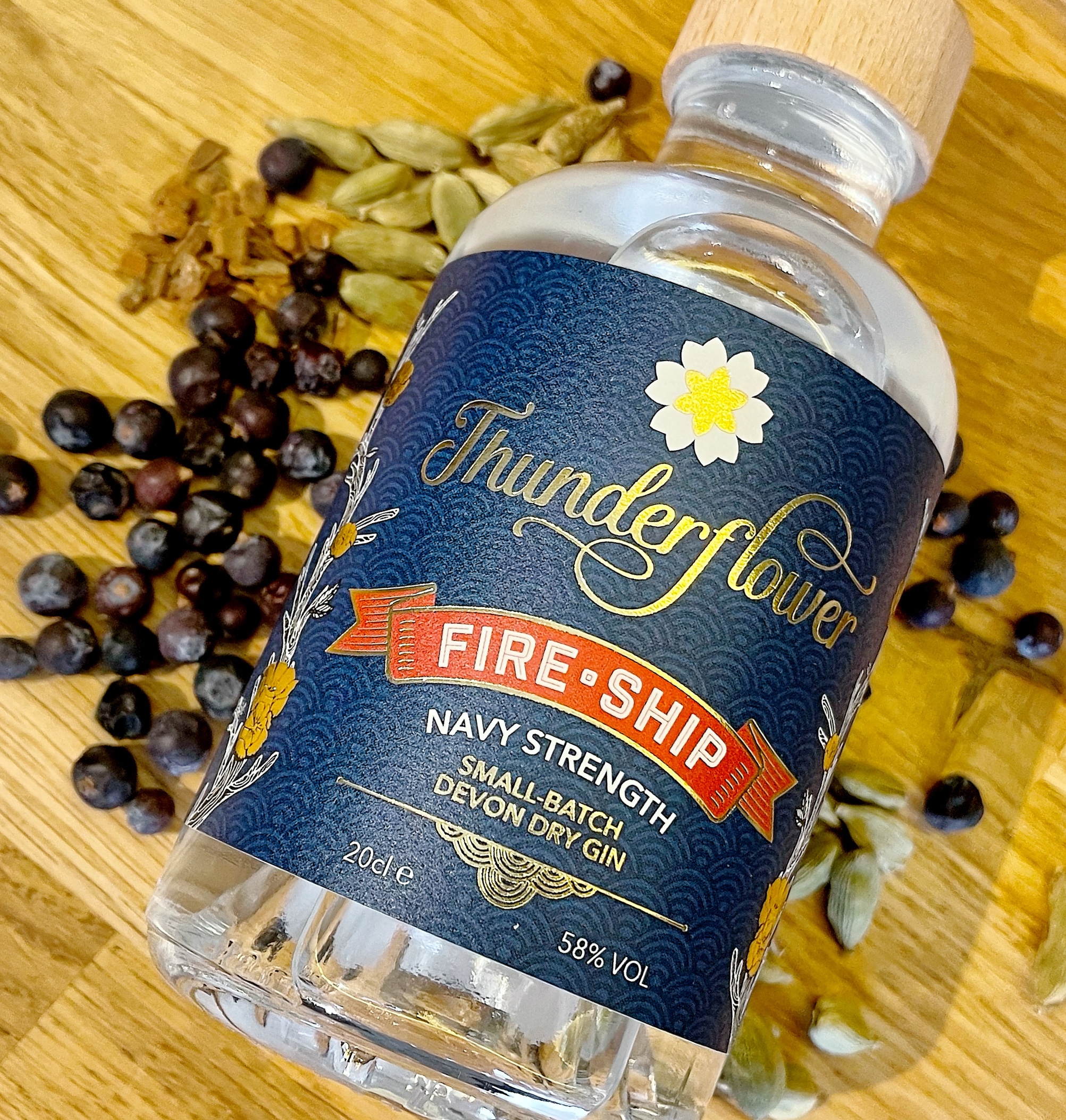 Gin Review – Thunderflower Fire Ship 58