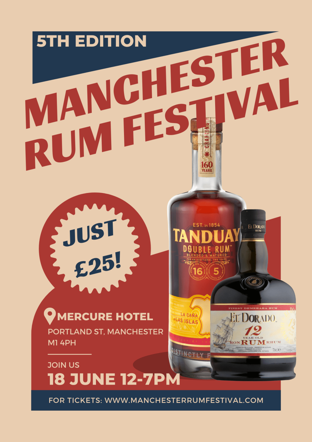 Rums from around the world will hit Manchester in June for a rum&nbsp;celebration